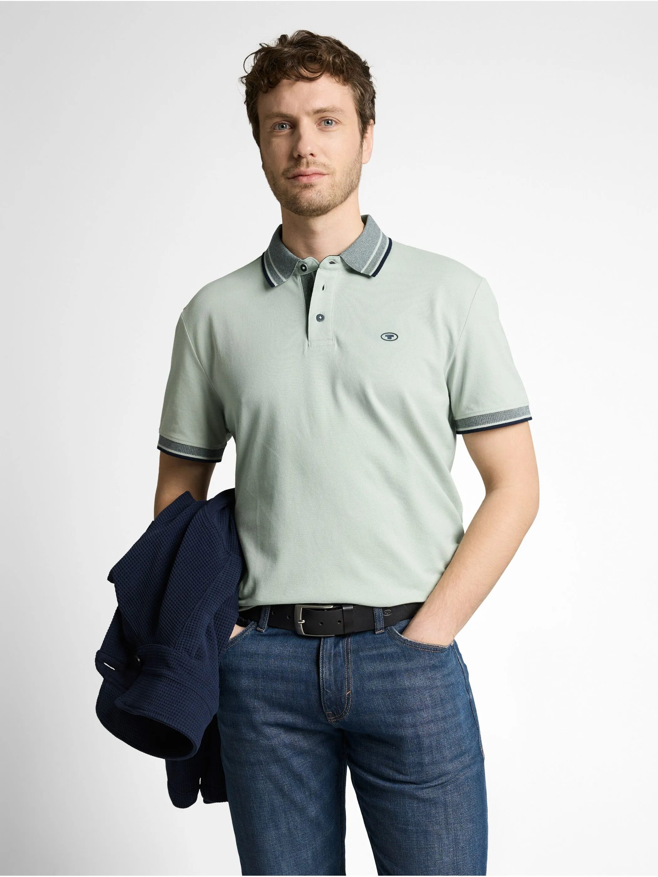 Tom Tailor 1050778 NOS printed polo Grün 922100 12792 1